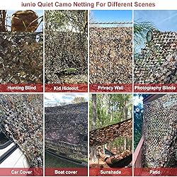 iunio Camo Netting, Camouflage Netting, Quiet
