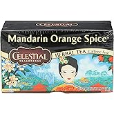 Celestial Seasonings Herbal Tea, Mandarin Orange Spice®, Caffeine Free, 20 Tea Bags, 1.9 oz (55 g)