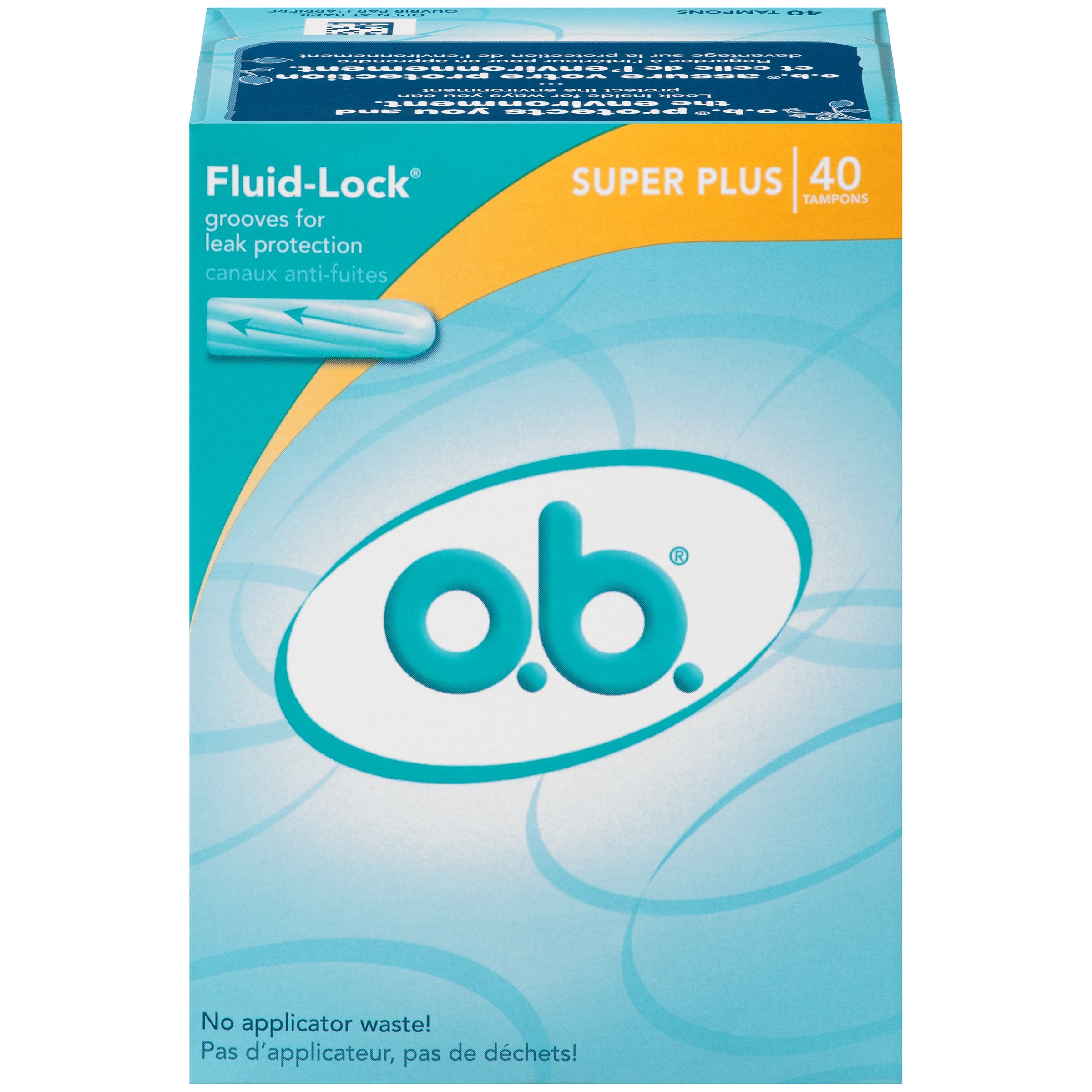Photo 1 of O.B. Digital Tampon, Super Plus, 40 Count (Pack of 3)