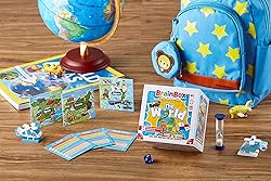 BrainBox The World Card Game - Memory & Observation