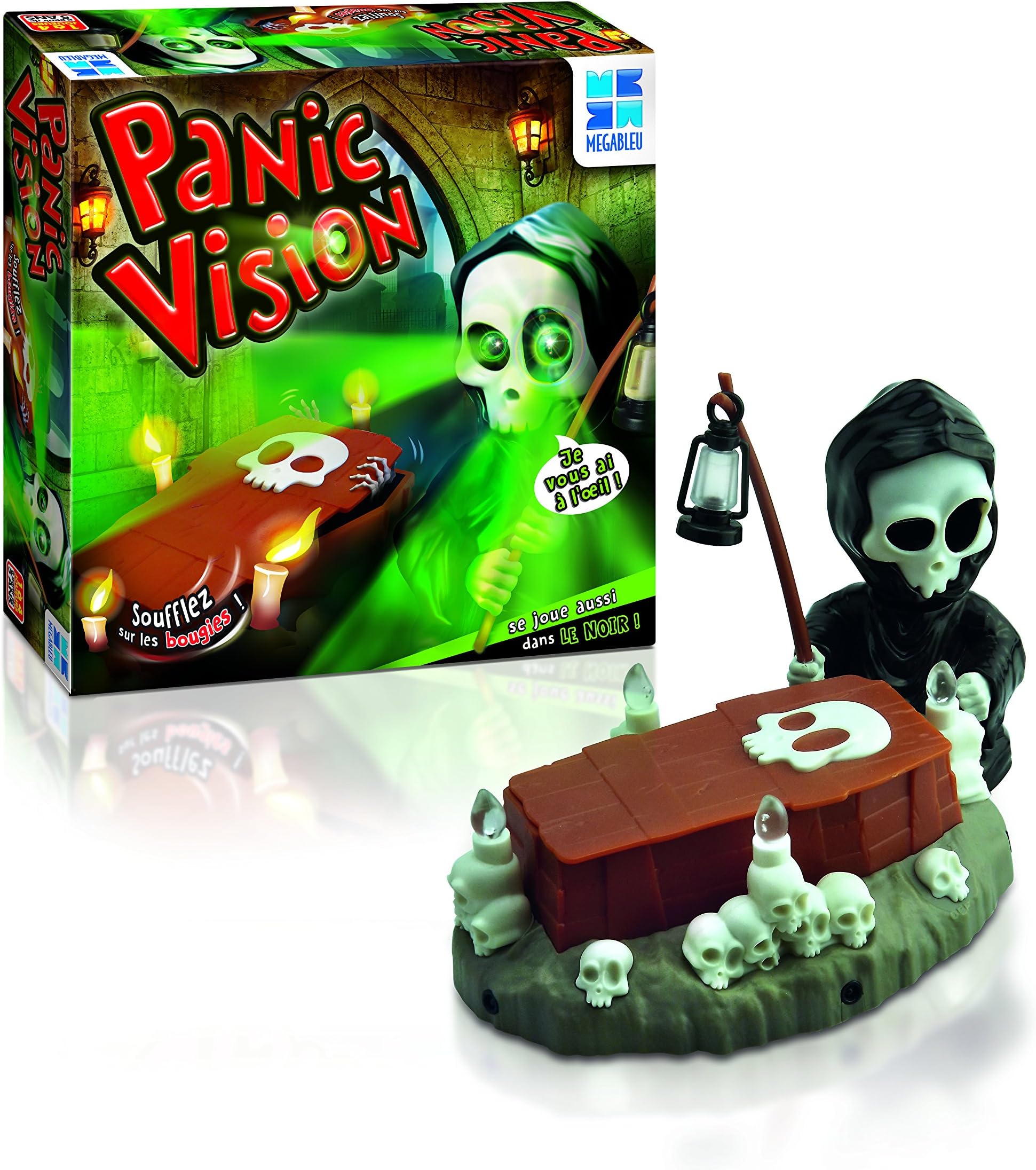 Megableu Panic Vision Board Game, 678098 (French Version)