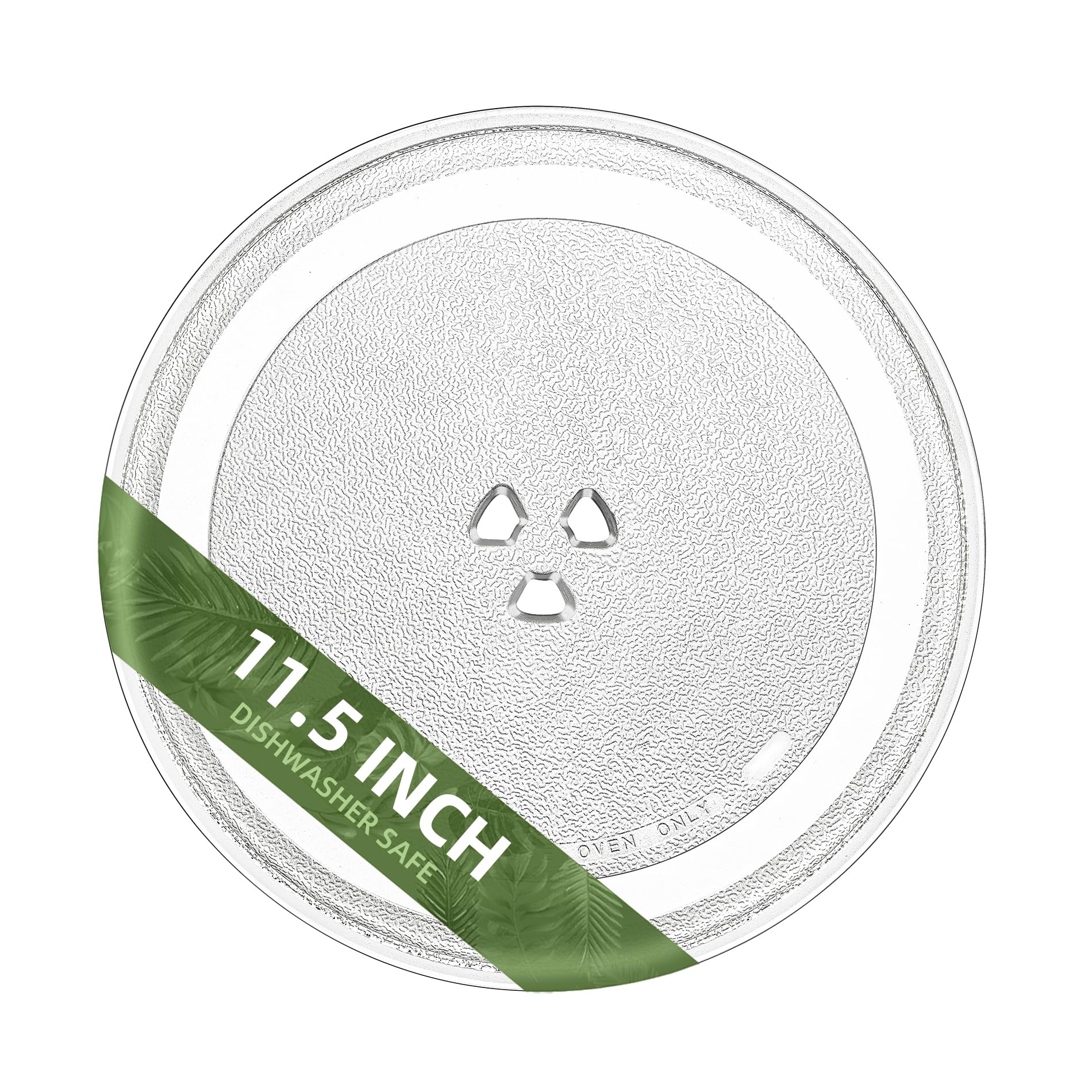 Gemroom 11.5" Microwave Turntable Compatible with Whirlpool W11443145 W11401221, 11 1/2 inch Replacement Microwave Glass Plate for WB49X689 3517203500 F06019W00XP 9KC3517203500 Image