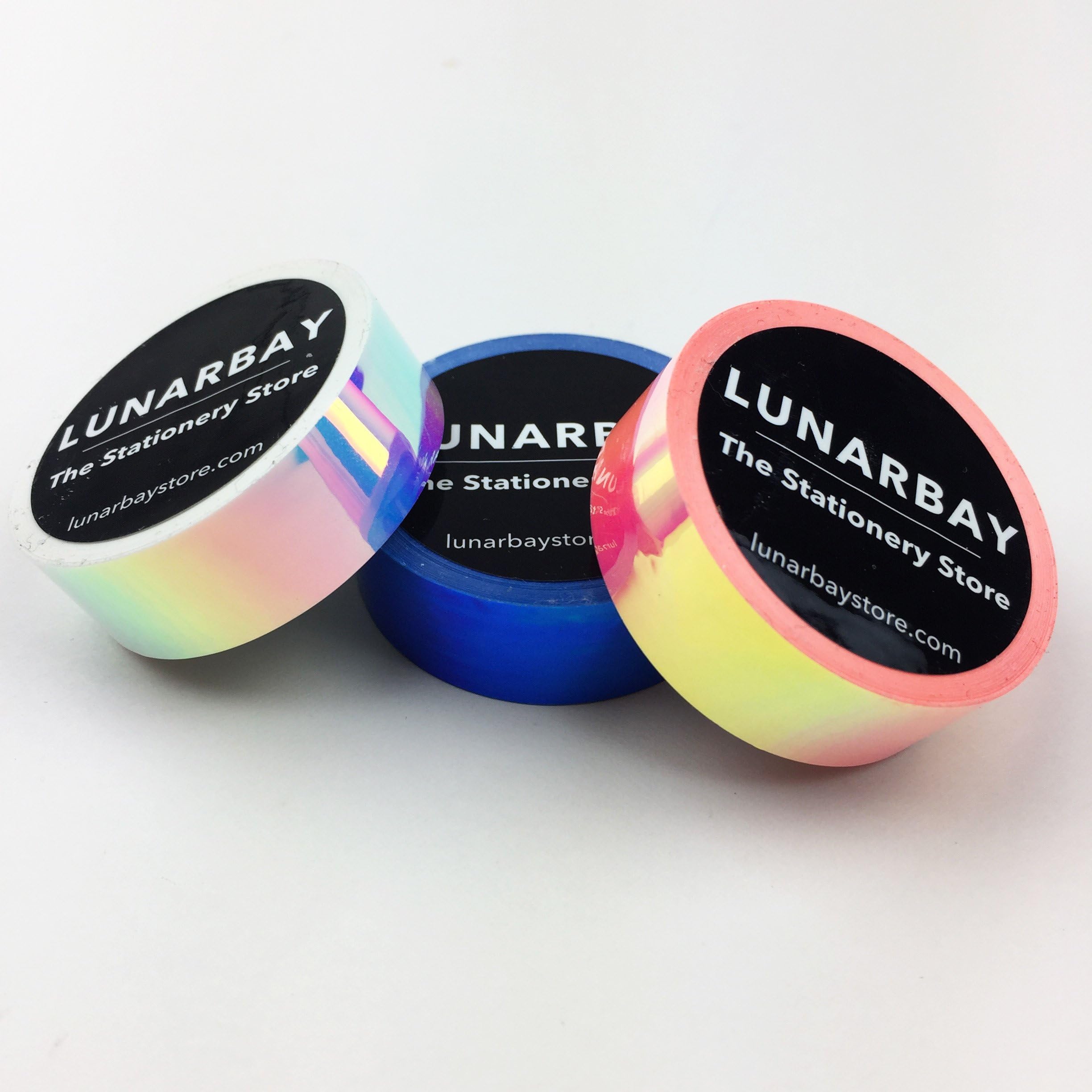 Pack of 3 Iridescent tapes / Holo Tapes / Washi Tapes / Holographic Tape / Pretty Tapes / Decorative tapes / Craft Supplies