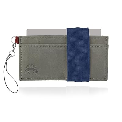 Crabby Gear - Front Pocket Wallet - Minimalist Wallet - Leather