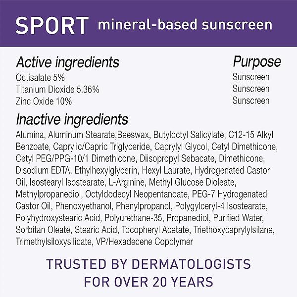 BLUE LIZARD SPORT MINERAL-BASED SUNSCREEN LOTION – SPF 50+ – 5 OZ