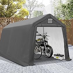 COVERONICS 7' x 12' Outdoor Storage Shed - Heavy