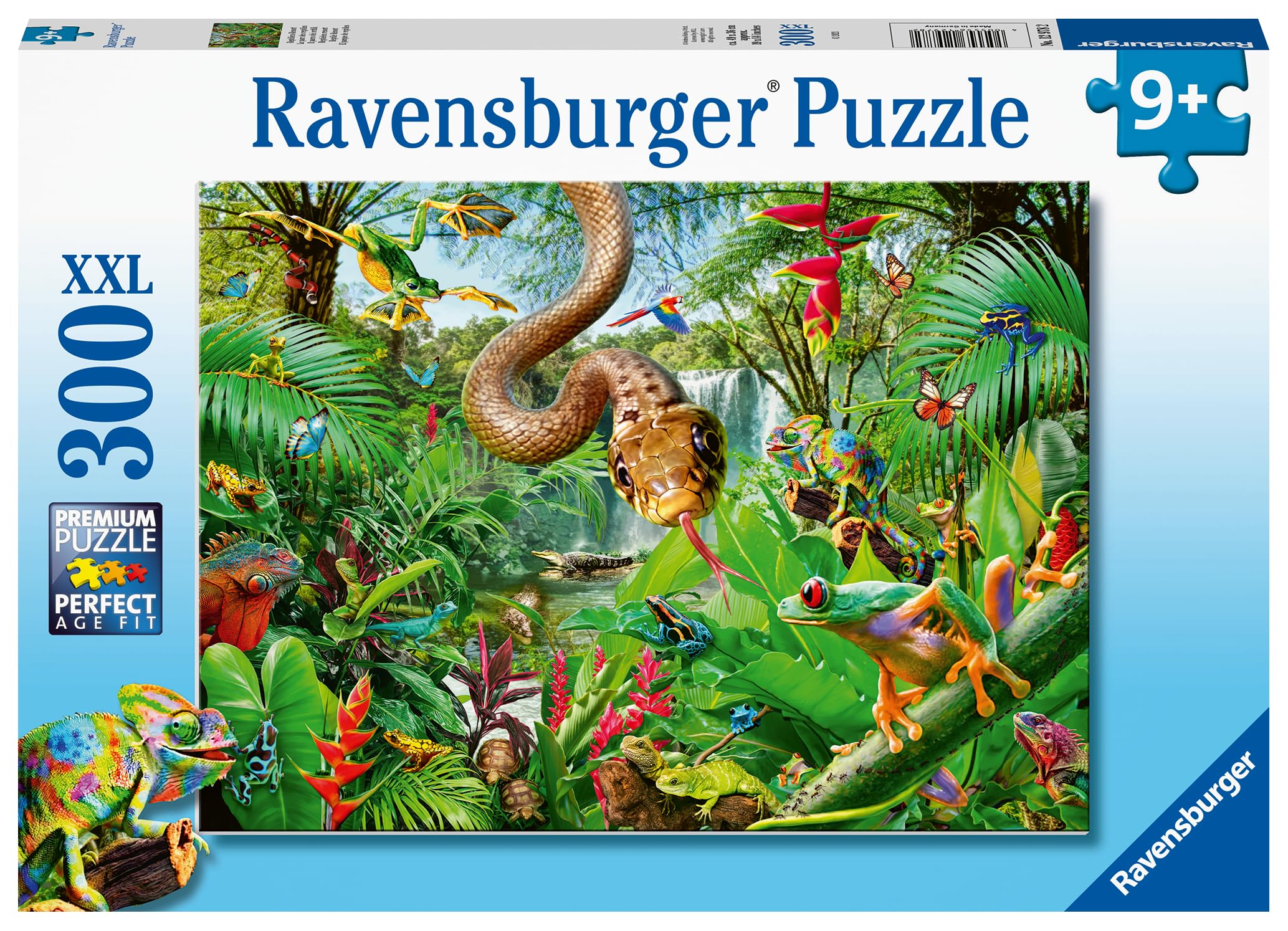 Ravensburger Reptile Resort 300 Piece Jigsaw Puzzle for Kids and Adults Age 9 Years Up