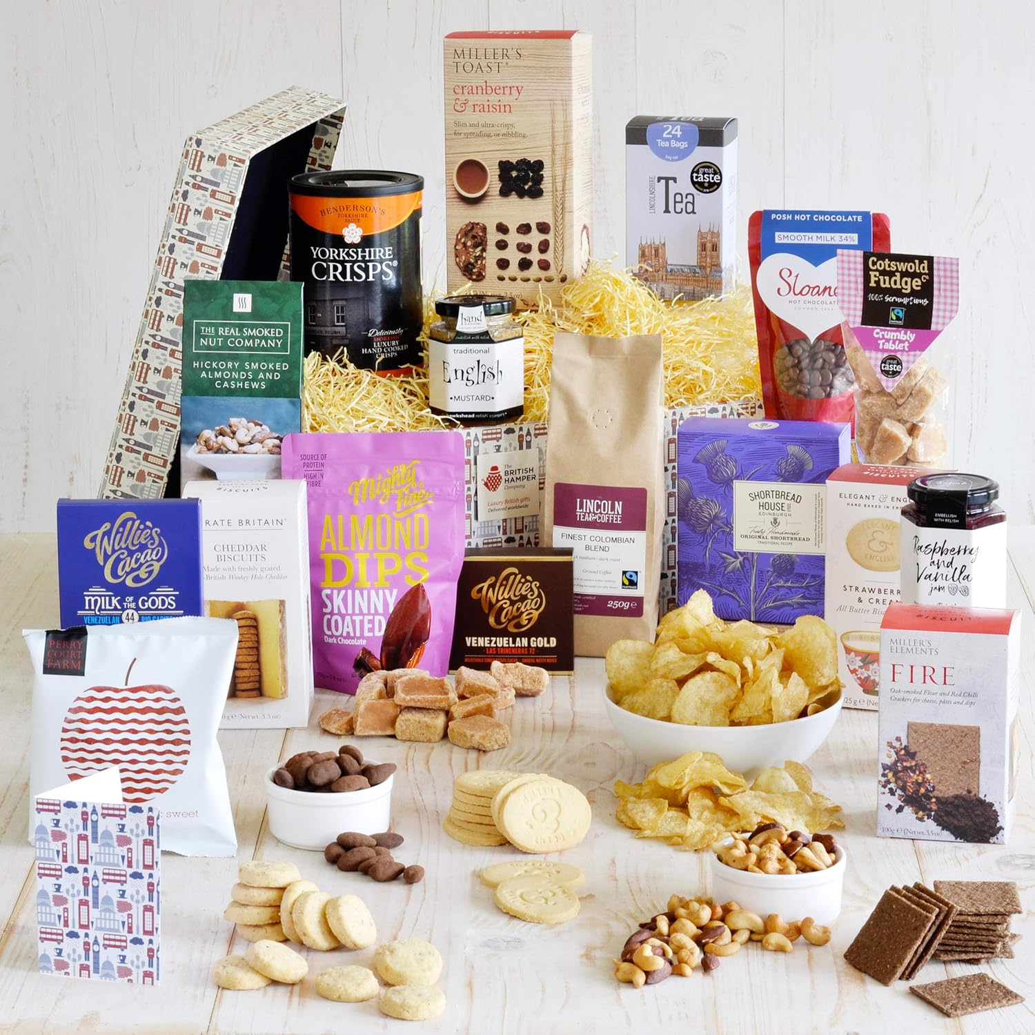 Gourmet Traditional Hamper British Hamper Contains Award Winning