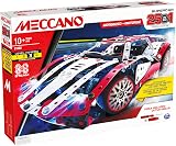 Meccano 25-in-1 Motorized Supercar Kit 347 Parts LED Lights STEM Building Set view 7