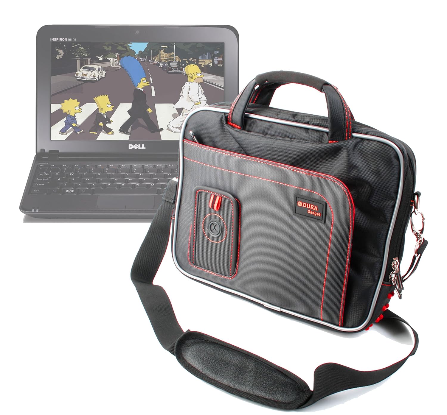 DURAGADGET Water Resistant Protective Notebook Carry Case/Briefcase