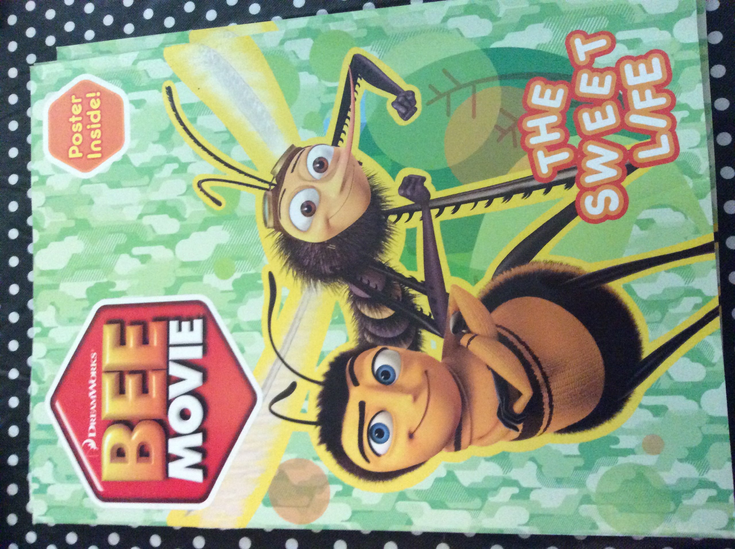 Dreamworks Bee Movie Coloring Book The Sweet Life With Poster Inside Dreamworks Animation L L C 9781559937856 Amazon Com Books