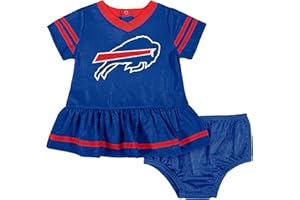 Gerber Girls' NFL Team Jersey Dress and Diaper Cover