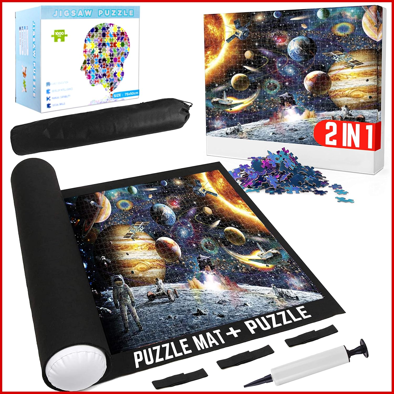 puzzle roll up mat 2000 pieces