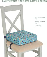 Baby Polar Gear Booster Cushion Confetti 8cm Thick Foam Lightweight Chair Seat view 2