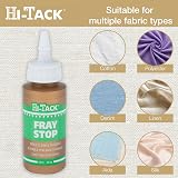 Hi-Tack Fray Stop Glue 60ml Clear Flexible Fabric Adhesive view 4