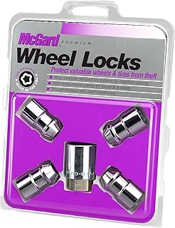 Tire Lock On Car, Mcgard 24137 Chrome Cone Seat Wheel Locks M 5 Thread Size Set, Tire Lock On Car