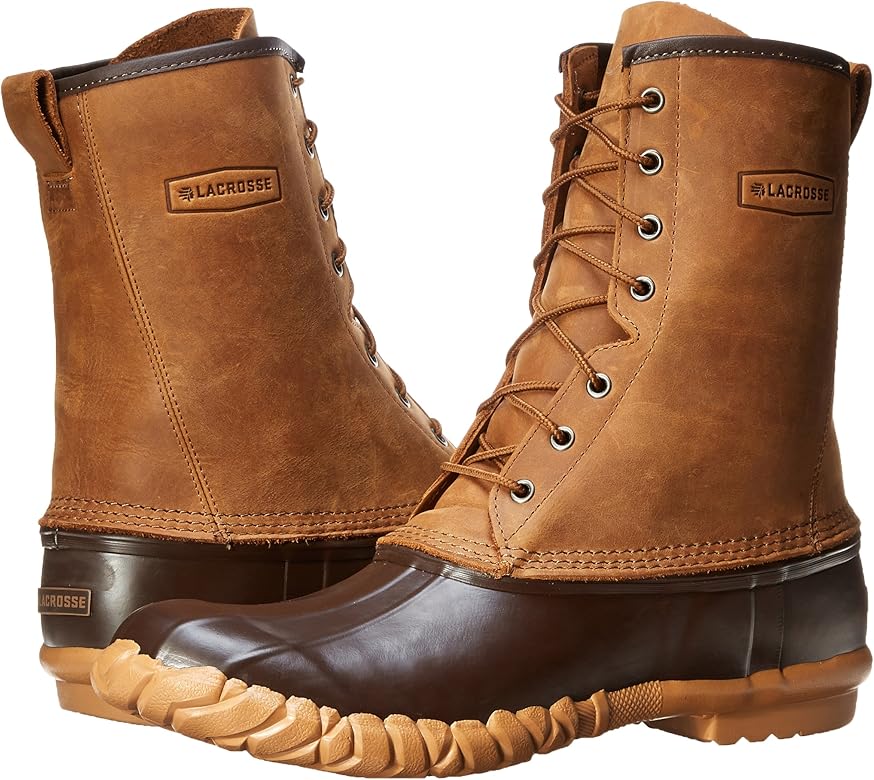 lacrosse slip on duck boots