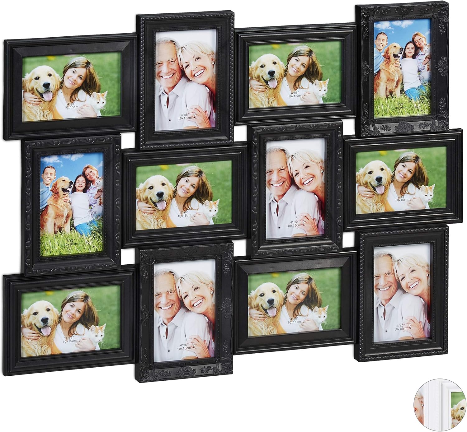 Bilderrahmen für 12 Bilder: Verewige deine schönsten Momente in einem atemberaubenden Rahmen