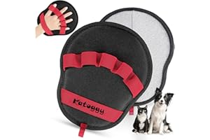 Katoggy Pet Hair Removal Glove for Dog and Cat, Reusable Pet Hair Remover, Ergonomic Five-Finger Design, Effective Hair Remov