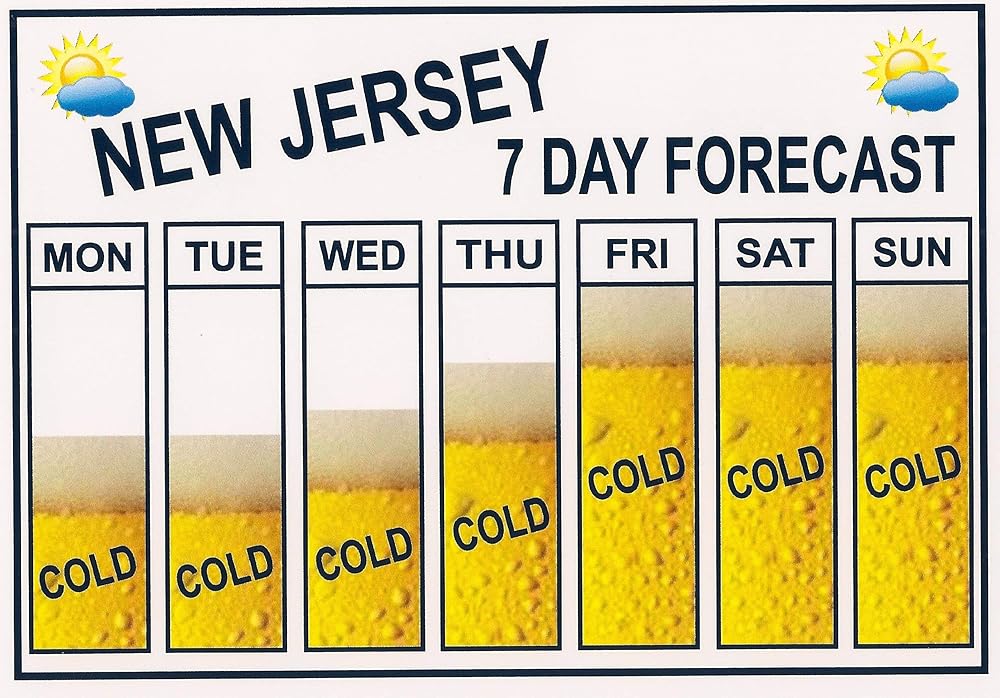 jersey shipping forecast