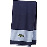 Lacoste T17608B023052 Match Towels, 30x52, Navy