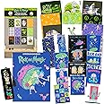 RICK AND MORTY Artwork Decorations Wall Art Ultimate Set - Bundle with 24 Rick and Morty Posters Wall Art with Bookmark (Rick and Morty Room Decor for Girls Boys Teens)