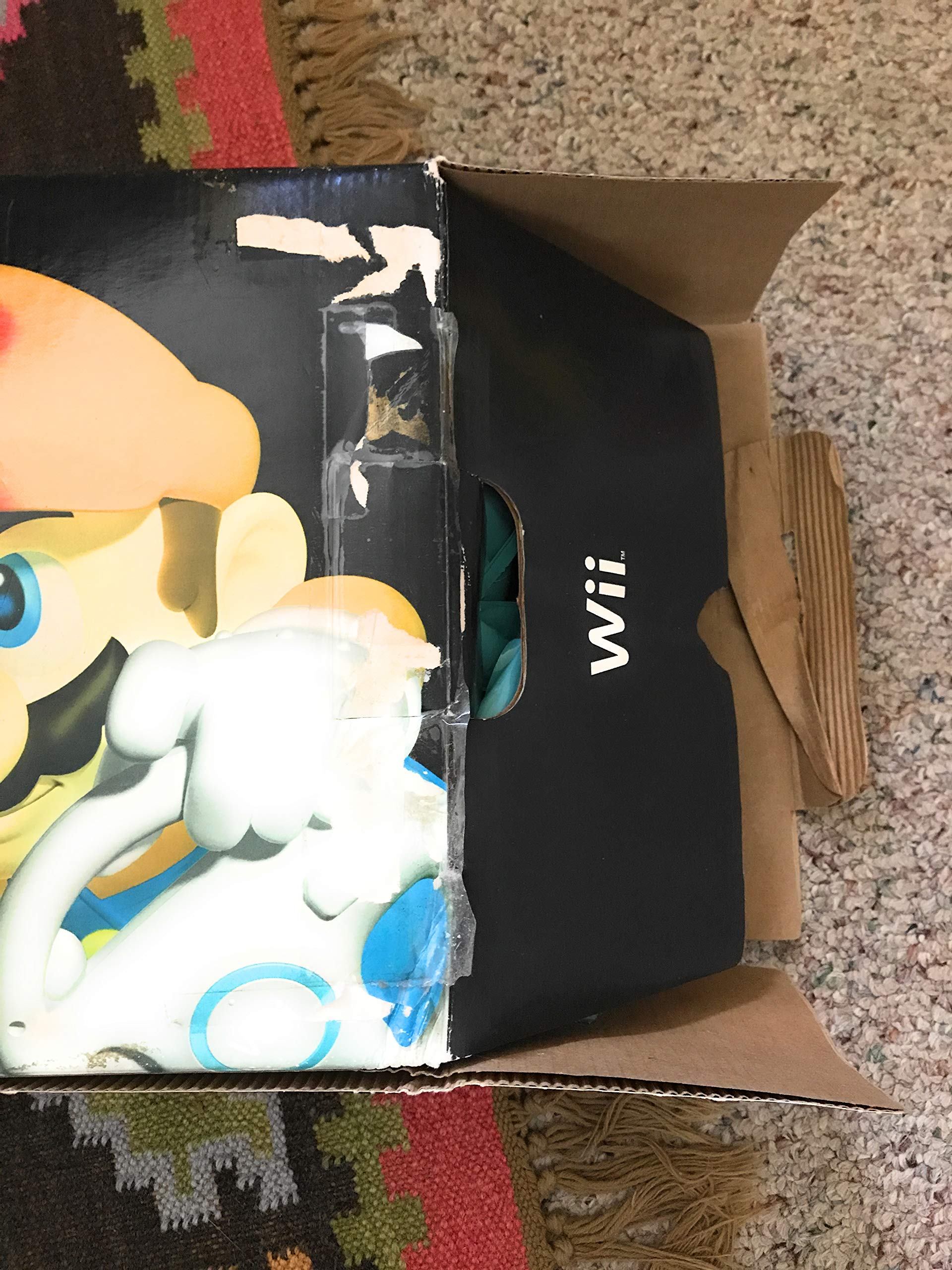 Wii Console with Mario Kart Wii Bundle - Black