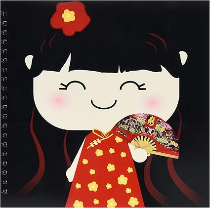 muñecas japonesas caricatura