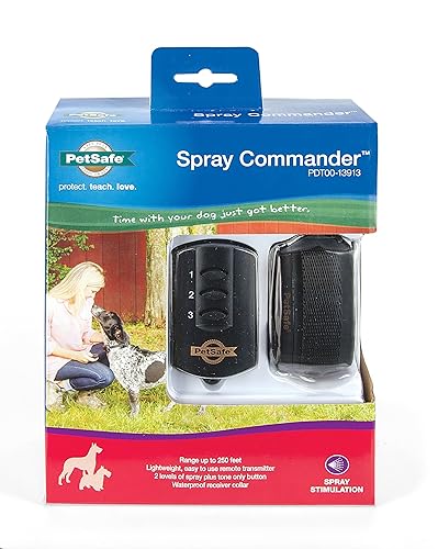 PetSafe Remote Spray Trainer, Training Collar and Remote for Dogs