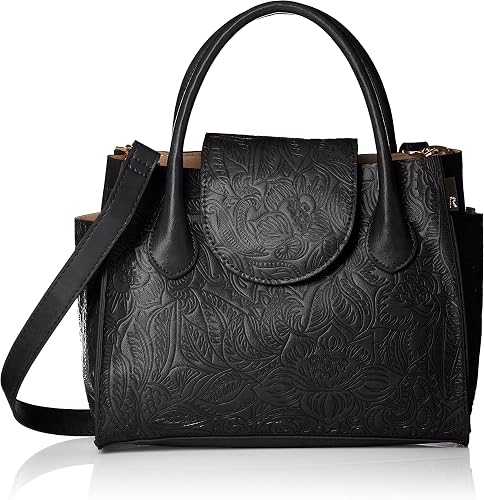 Amazon ルートート ミニトートバッグ Sy ベビールー エンボス Blk Rootote ルートート ハンドバッグ