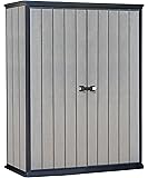 Amazon.com : Suncast Wood/Resin Vertical Shed : Storage ...