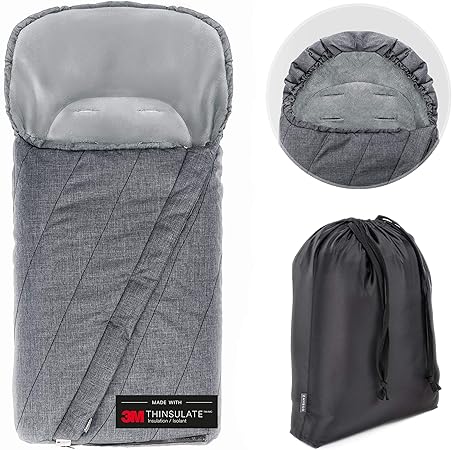 universal footmuff grey