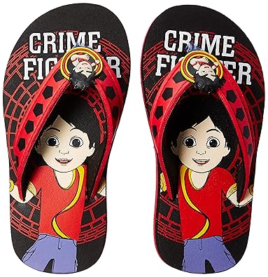 boys black flip flops