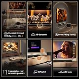 Hisense AX5140Q 5.1.4 Soundbar Dolby Atmos DTS:X 2 Wireless Surround view 4