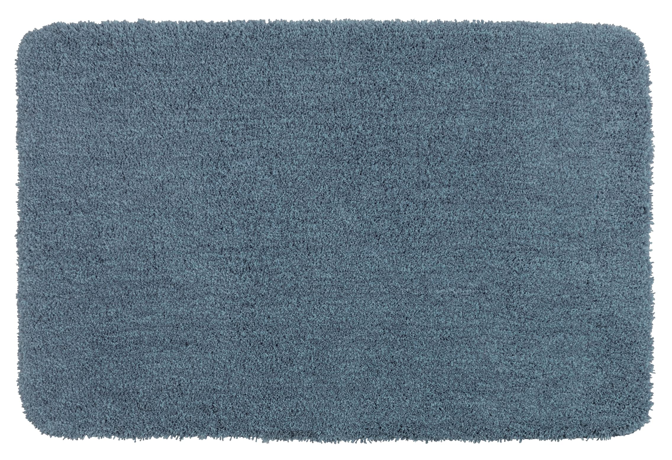 WENKO 23099100 Blend Bath Mat, Navy Blue, 55 x 65 x 3 cm