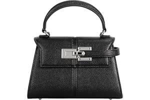 STHENO Women's Top-handle Handbags– Vegan Leather Vintage Top Handle Design with Adjustable Strap, Fashion Commuter Crossbody Bag
