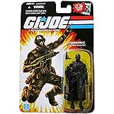 G.I. Joe 25th Anniversary Comic Series Cardback: Snake Eyes (Commando) 3.75 Inch Action Figure