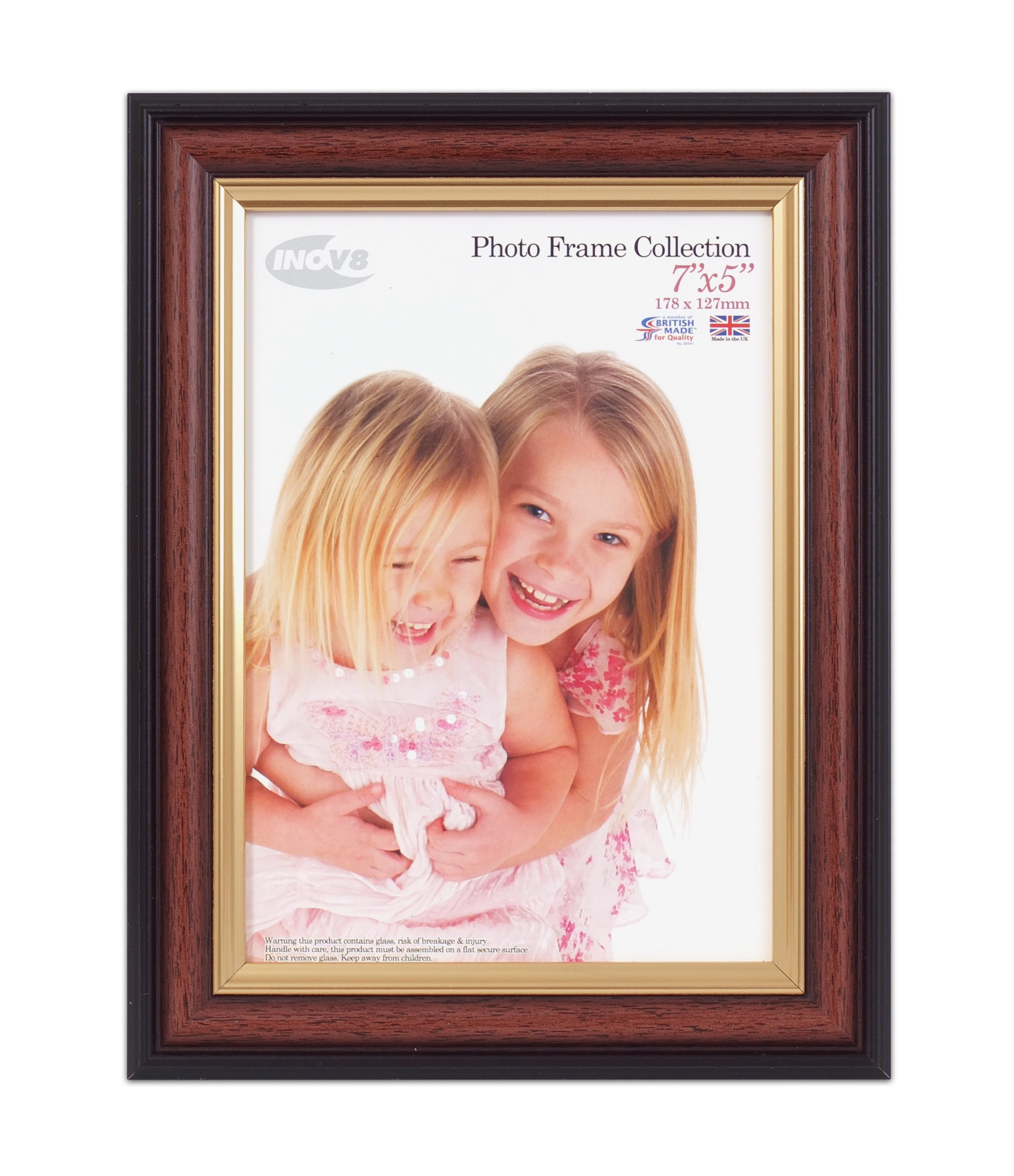 Inov8 Framing PFES-MAGY-75 Frame, Mahogany, 7x5 inch