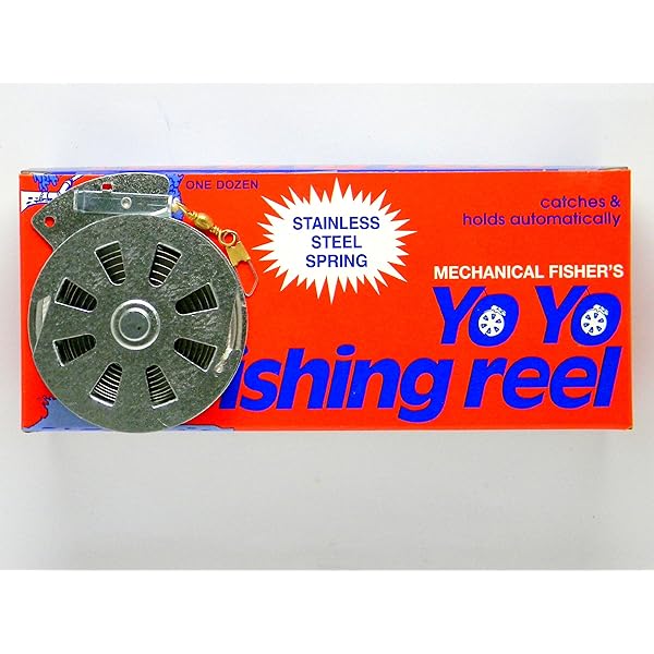 Amazon Com 12 Mechanical Fisher S Yo Yo Fishing Reels Flat Trigger Model Spinning Fishing Reels Sports Outdoors