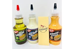 Beano's Variety PACK - Original Hoagie Submarine Dressing | All American Sandwich Spread | Heavenly Horseradish Sauce Bundled With Kokobunch Kit 3-8oz PACK