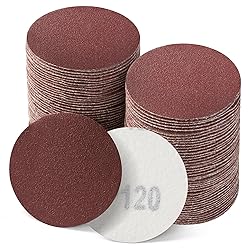 S SATC 2 Inch Sanding Disc Hook and Loop Sandpaper