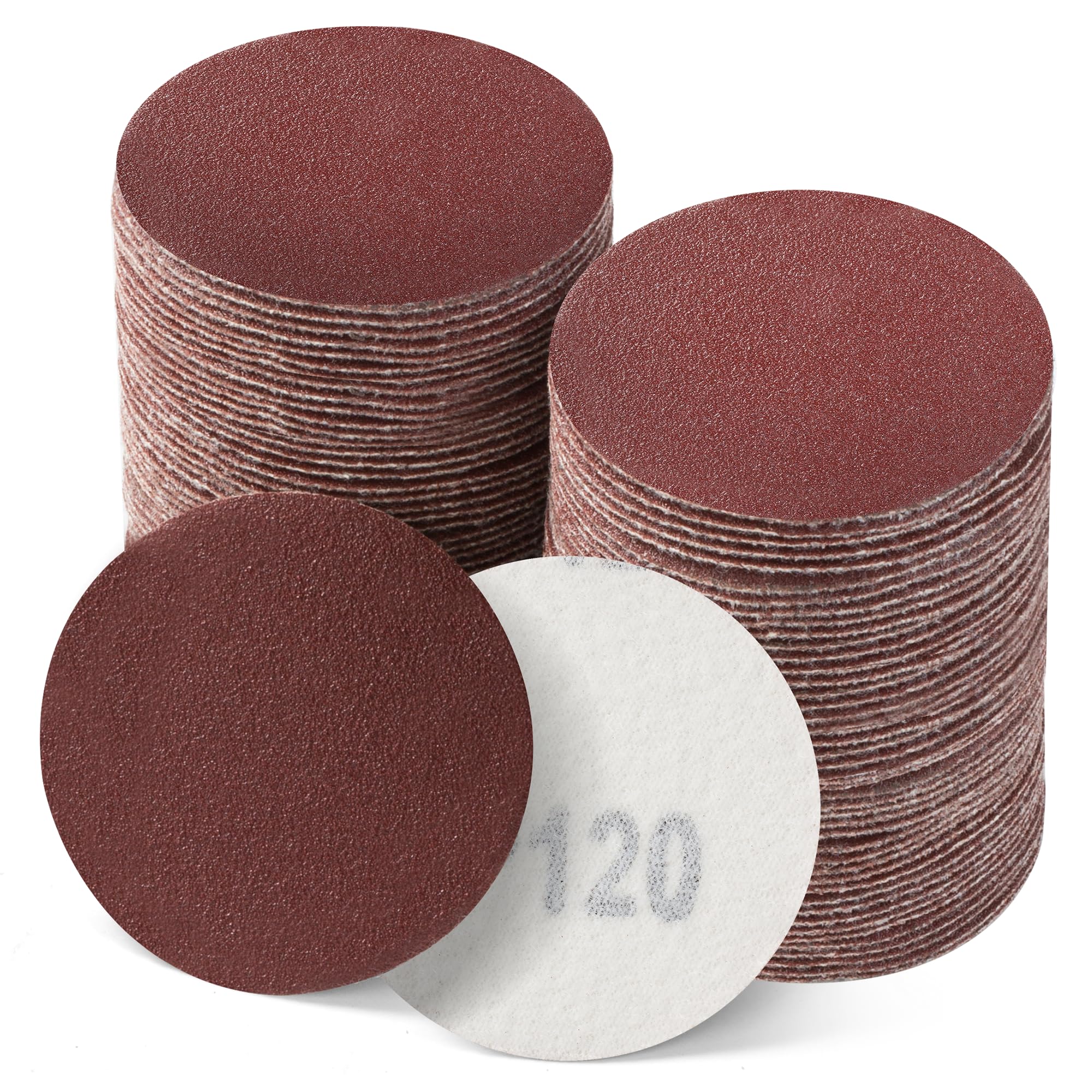 S SATC 2 Inch Sanding Disc Hook and Loop Sandpaper