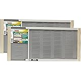 Frost King Fensterschutz Für Marvin Fenster - Verstellbar 63,5-114,3cm Breit, 25,4cm Hoch