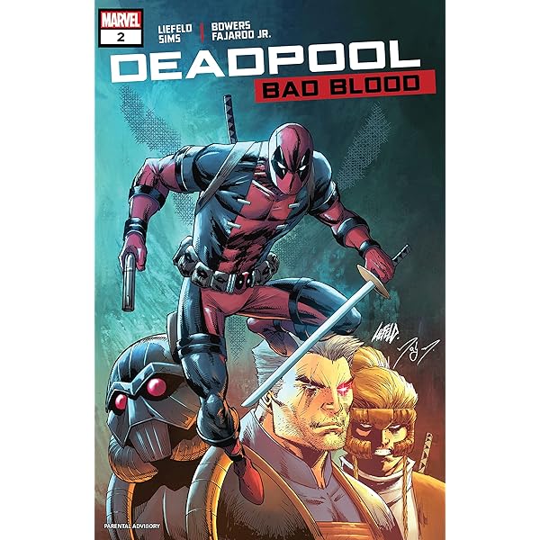 Amazon.com: Deadpool: Bad Blood (2022) #1 (of 4) eBook : Liefeld
