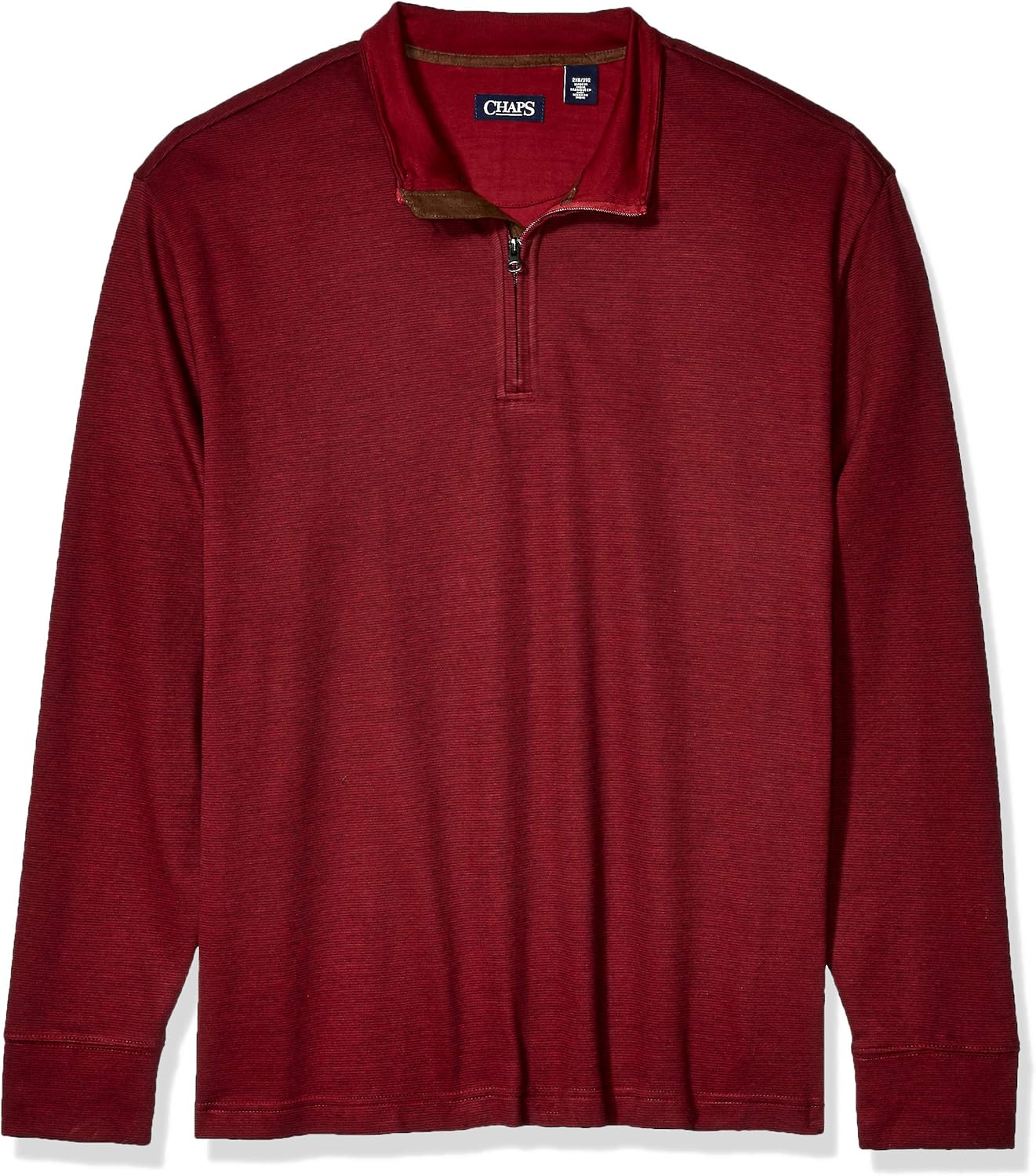 Chaps Men's Big and Tall Cotton Mockneck Pullover at Amazon Men’s