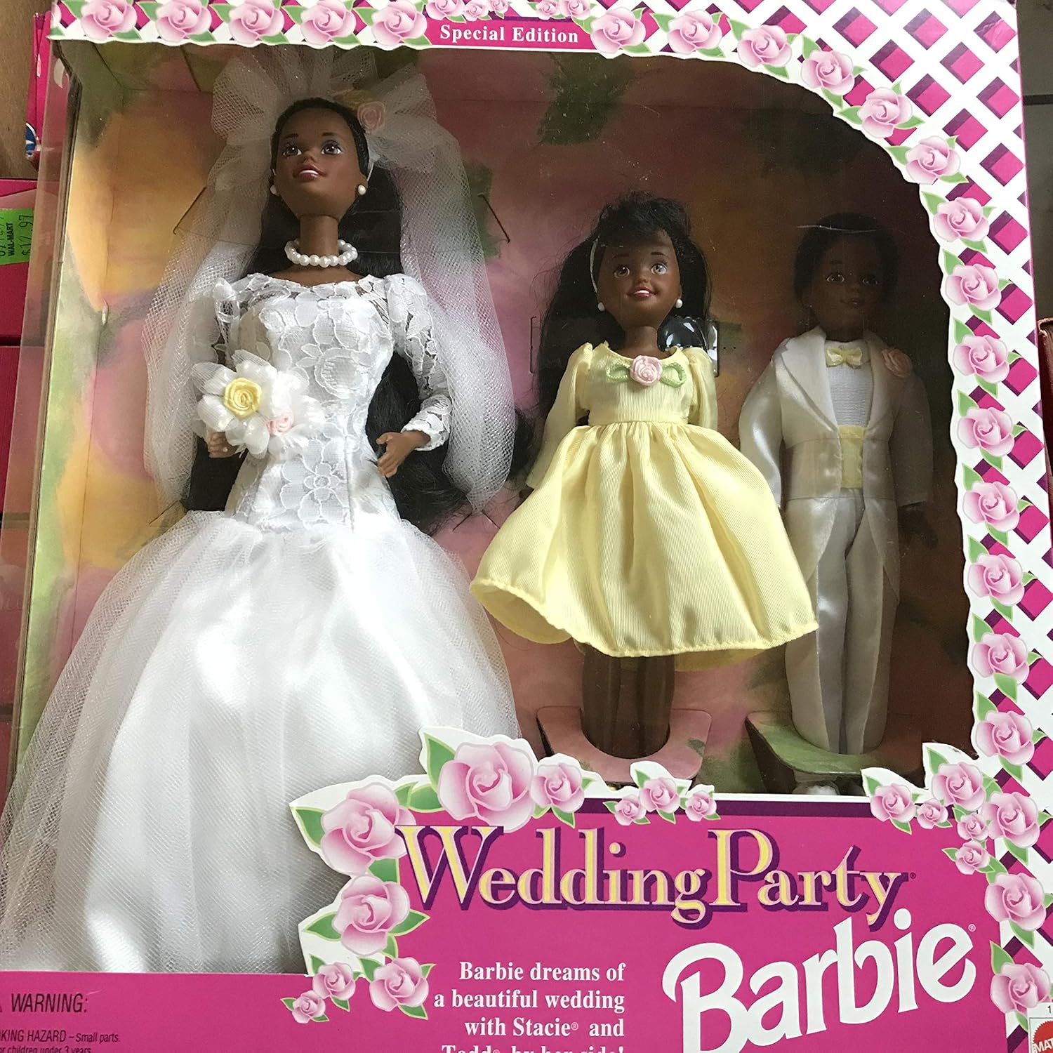 Amazon Com Barbie Wedding Party African American Toys Games