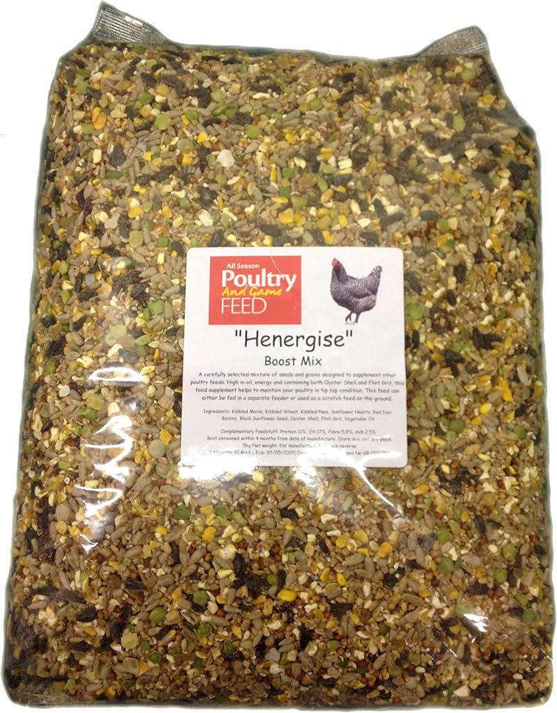 Croston Corn Mill 5kg Poultry Hi-Energy Boost Mix Condition Feed All Life Stages