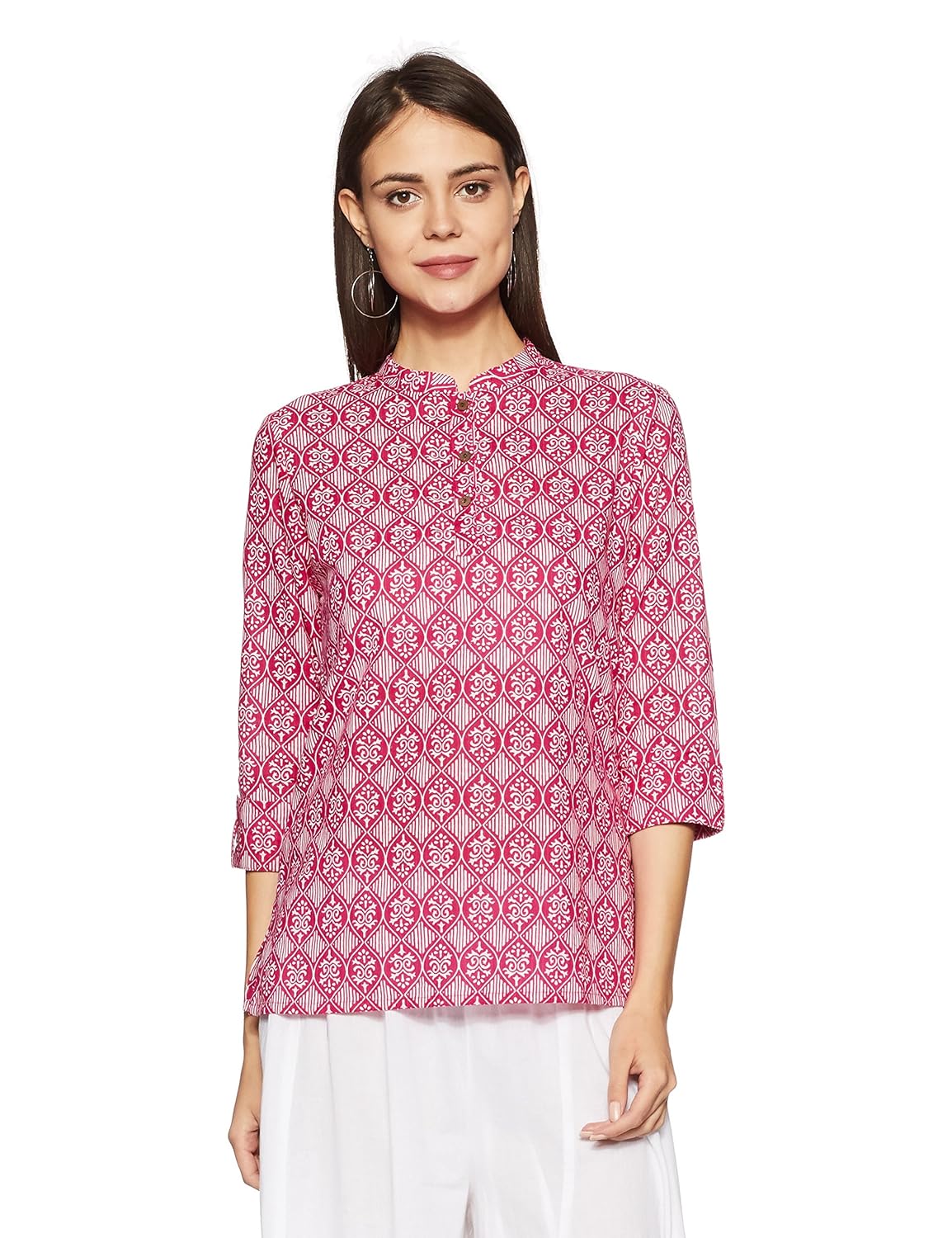 amazon brand- myx women's straight kurta