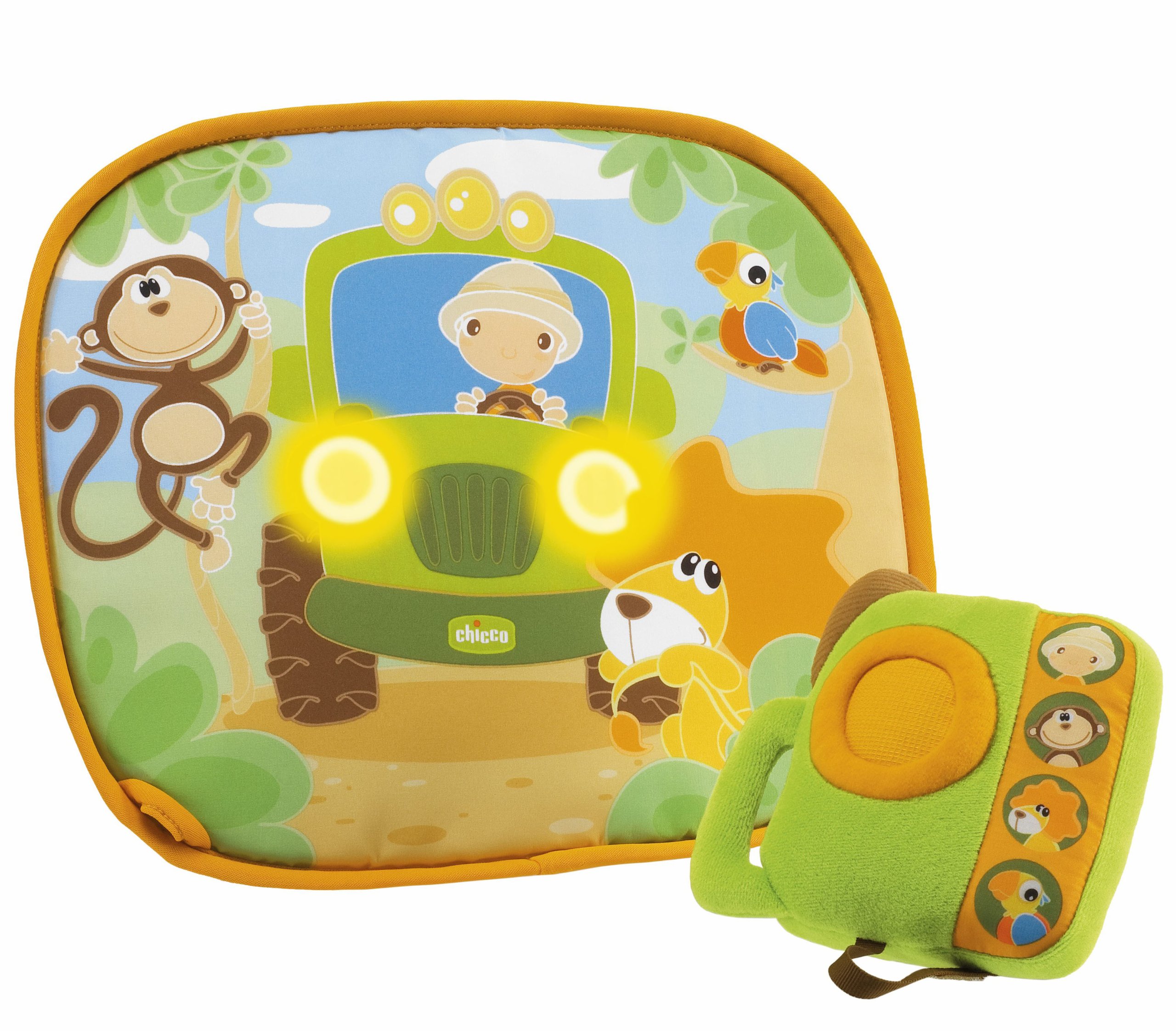 Chicco Fun Travel Car Safari Toy