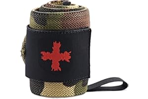 Harbinger Red Line 18-Inch Weightlifting Wrist Wraps for Men and Women (Pair)